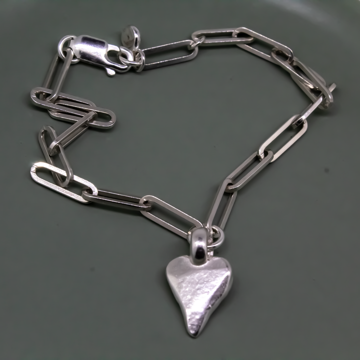Heart Trace Chain Bracelet