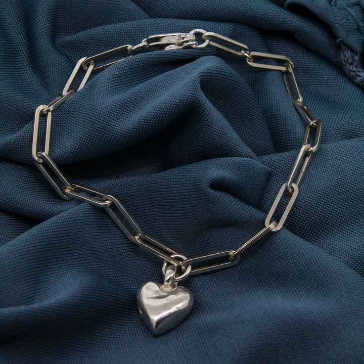 Sweet Heart Trace Chain Bracelet