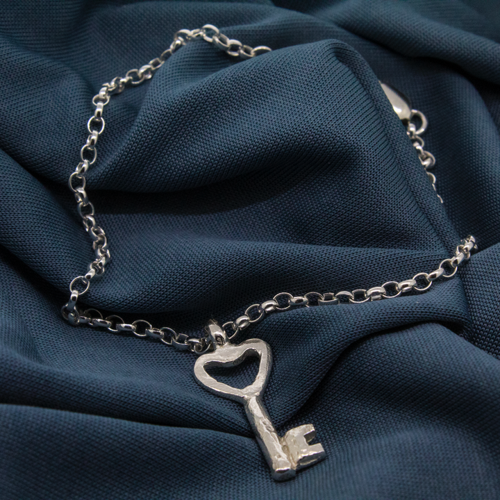 Key to my Heart Chain Bracelet