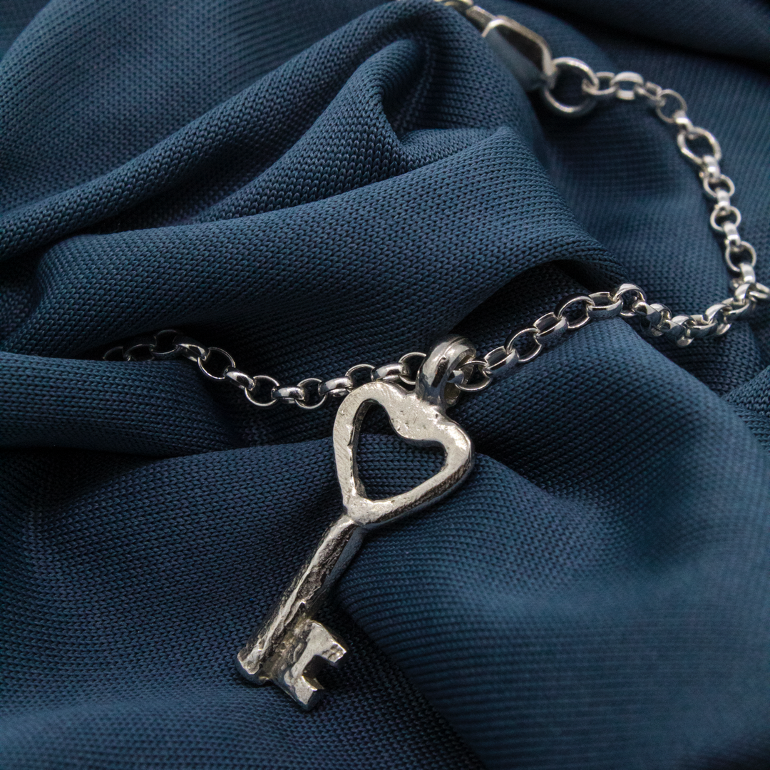 Key to my Heart Chain Bracelet