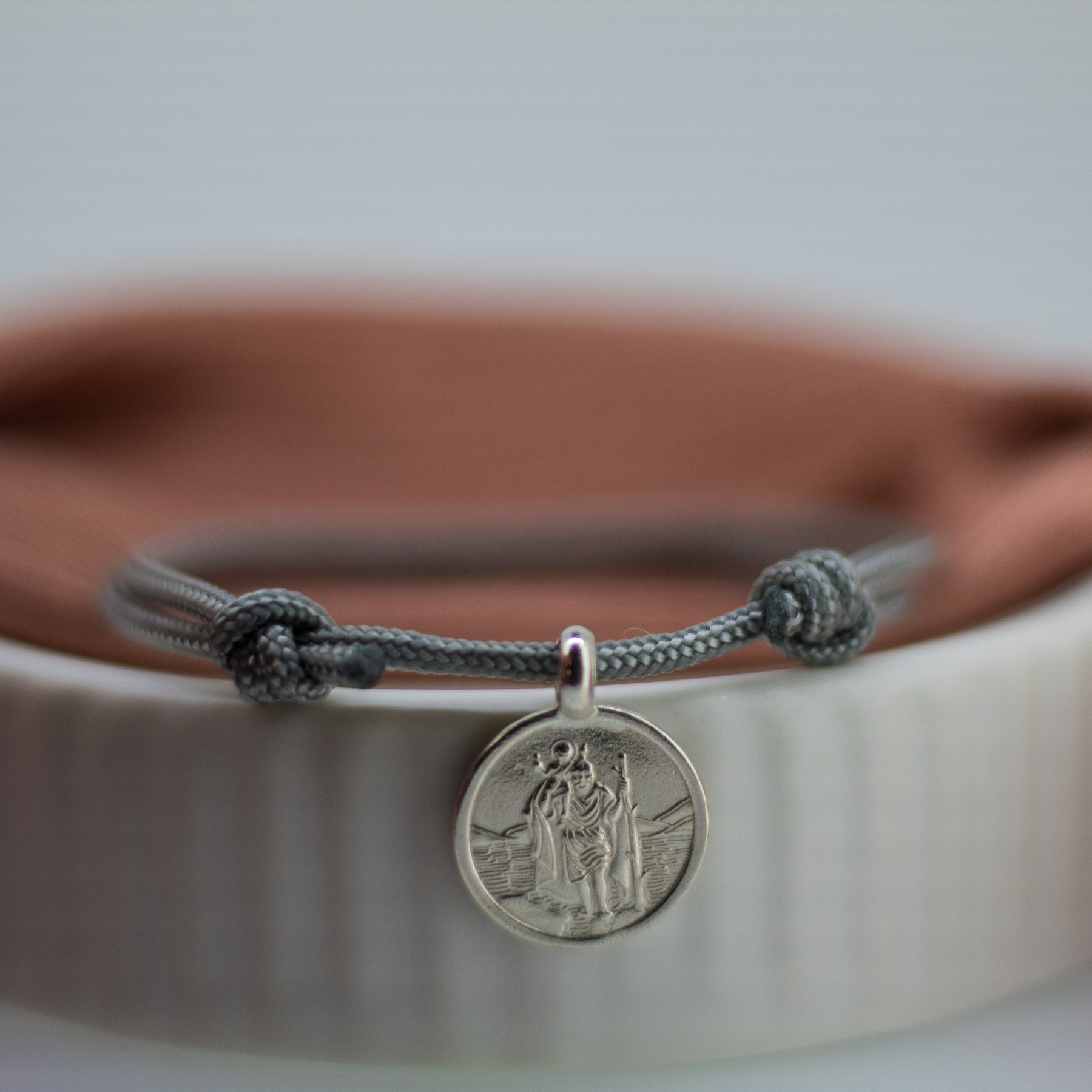 St Christopher Rope Bracelet – Skinny Wrists
