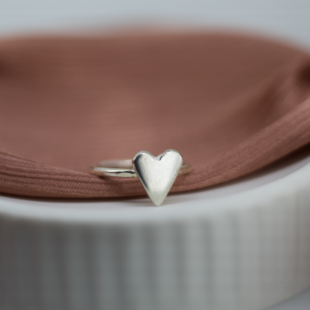 Heart Stacking Ring