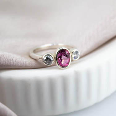 Tourmaline Trilogy Empire Ring