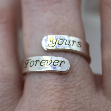 Personalised Wrap Ring