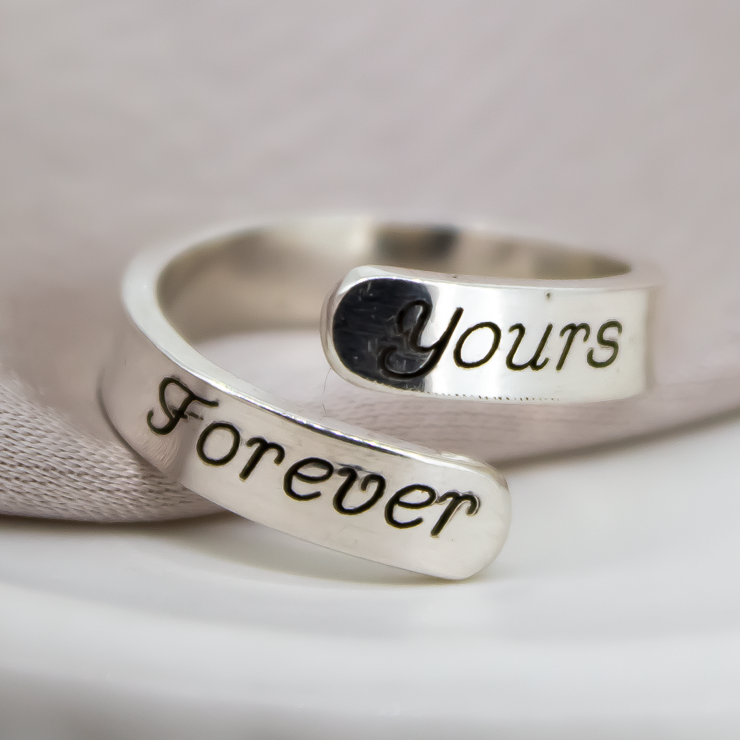 Personalised Wrap Ring - Main Image
