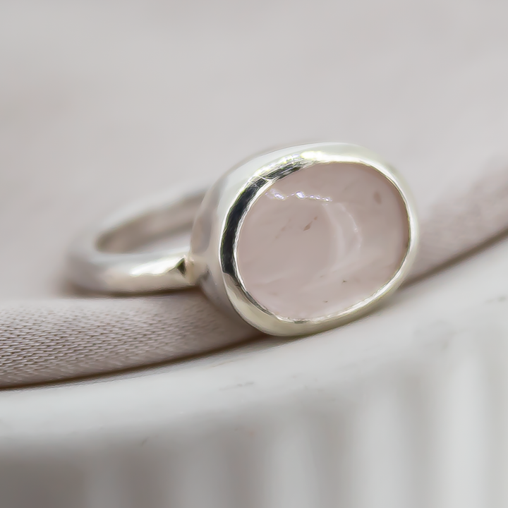 Rose Quartz Treasured Ring