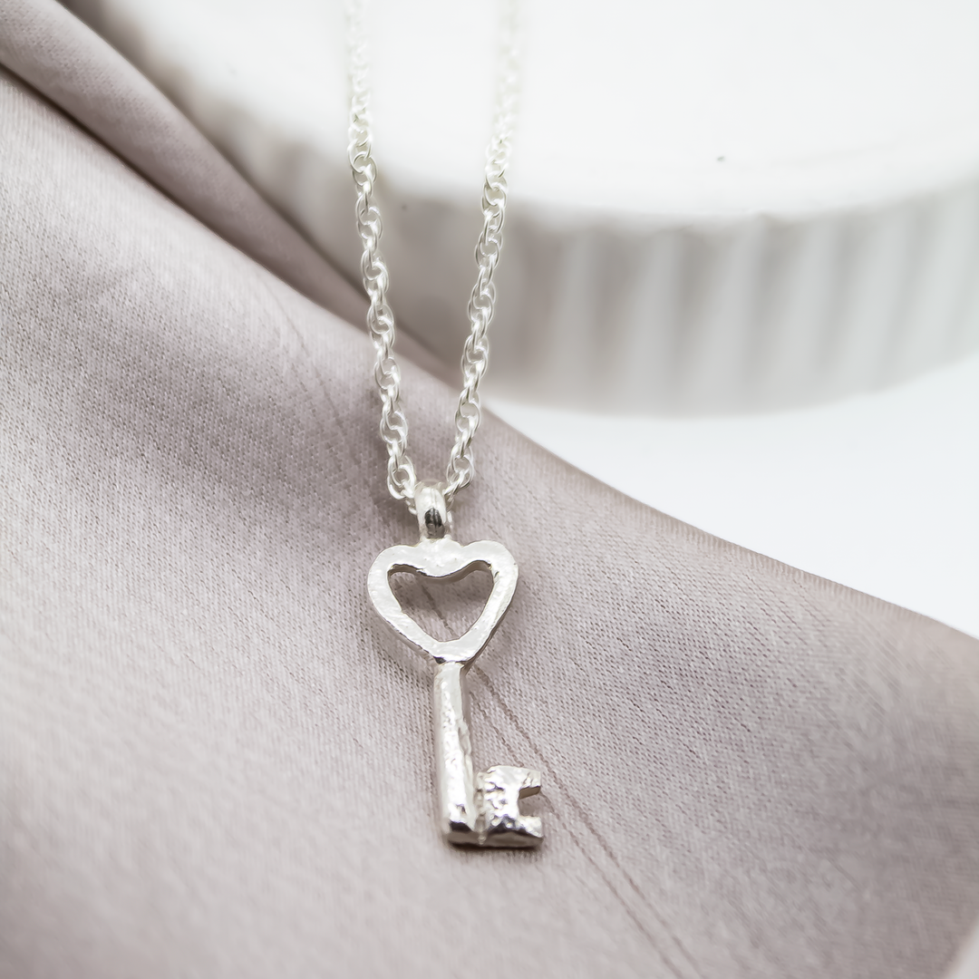 Key to my Heart Rope Chain Necklace
