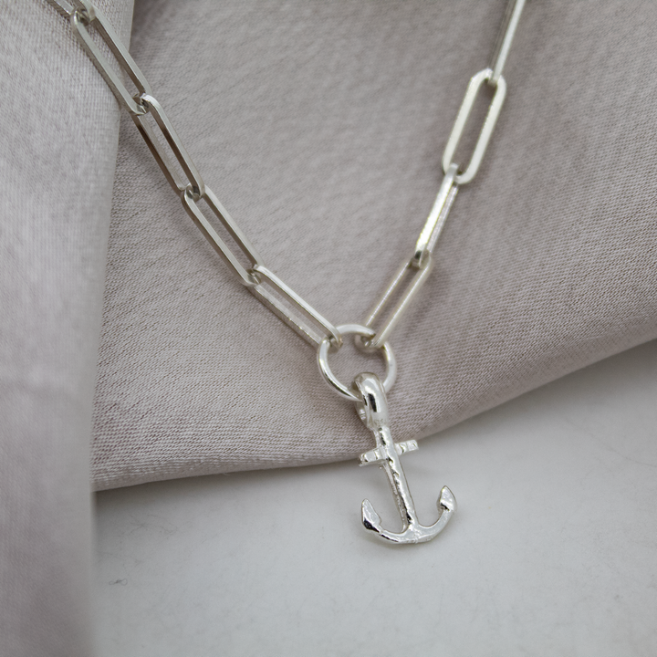 Anchor Trace Chain Necklace