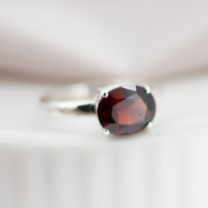 Garnet Treasure Ring