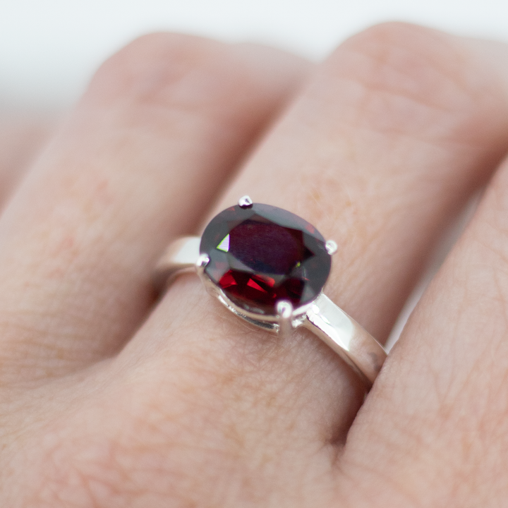 Garnet Treasure Ring