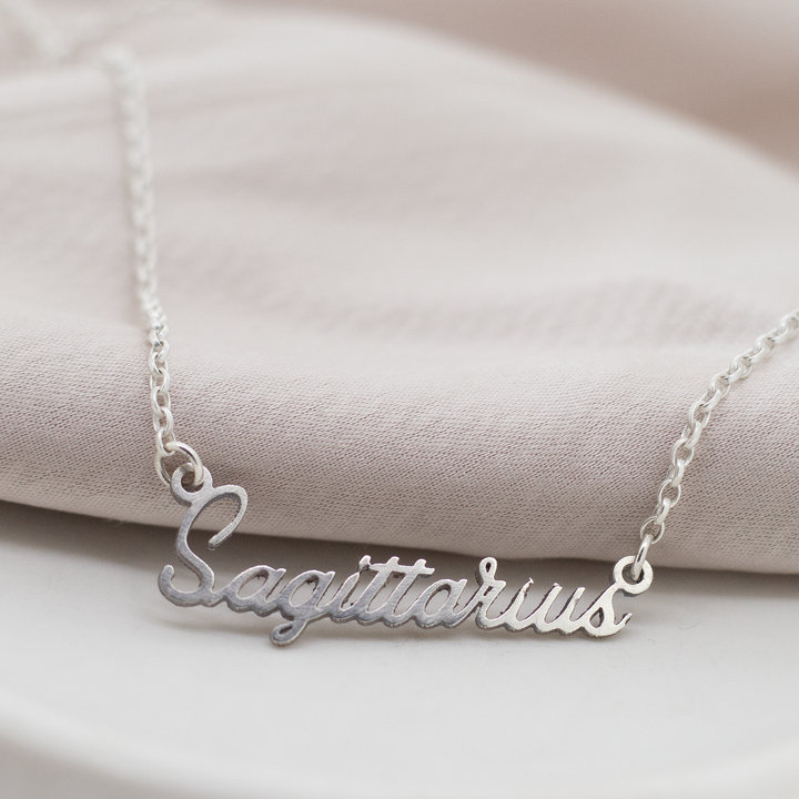 Silver Name Necklace