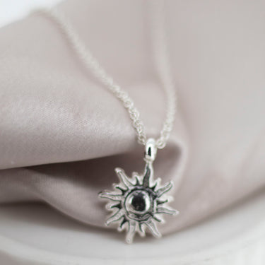 Sun of Hope Rope Chain Necklace