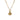 Gold Shell on Gold Trace Necklace