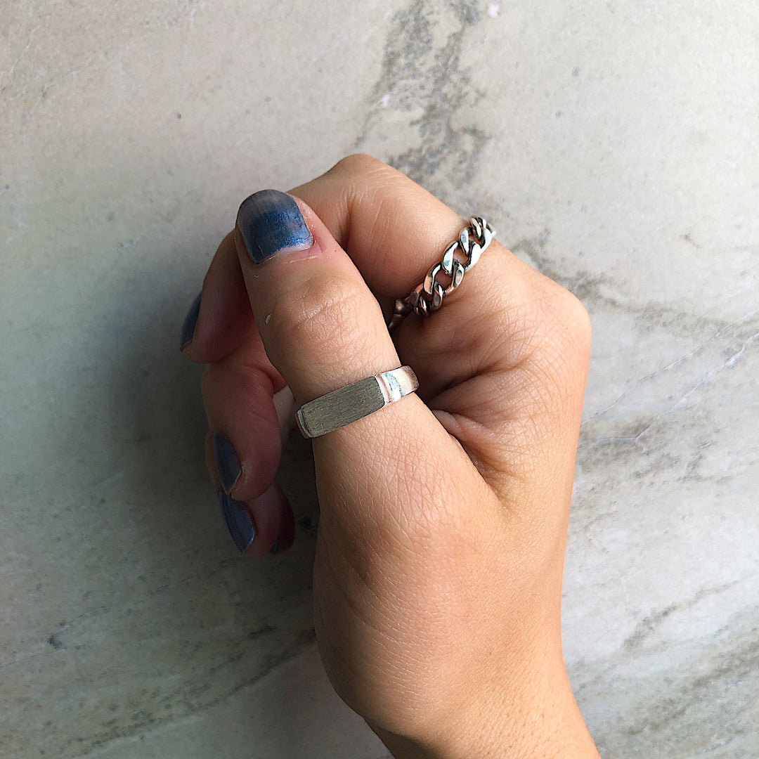 The Chunky Stackable Signet