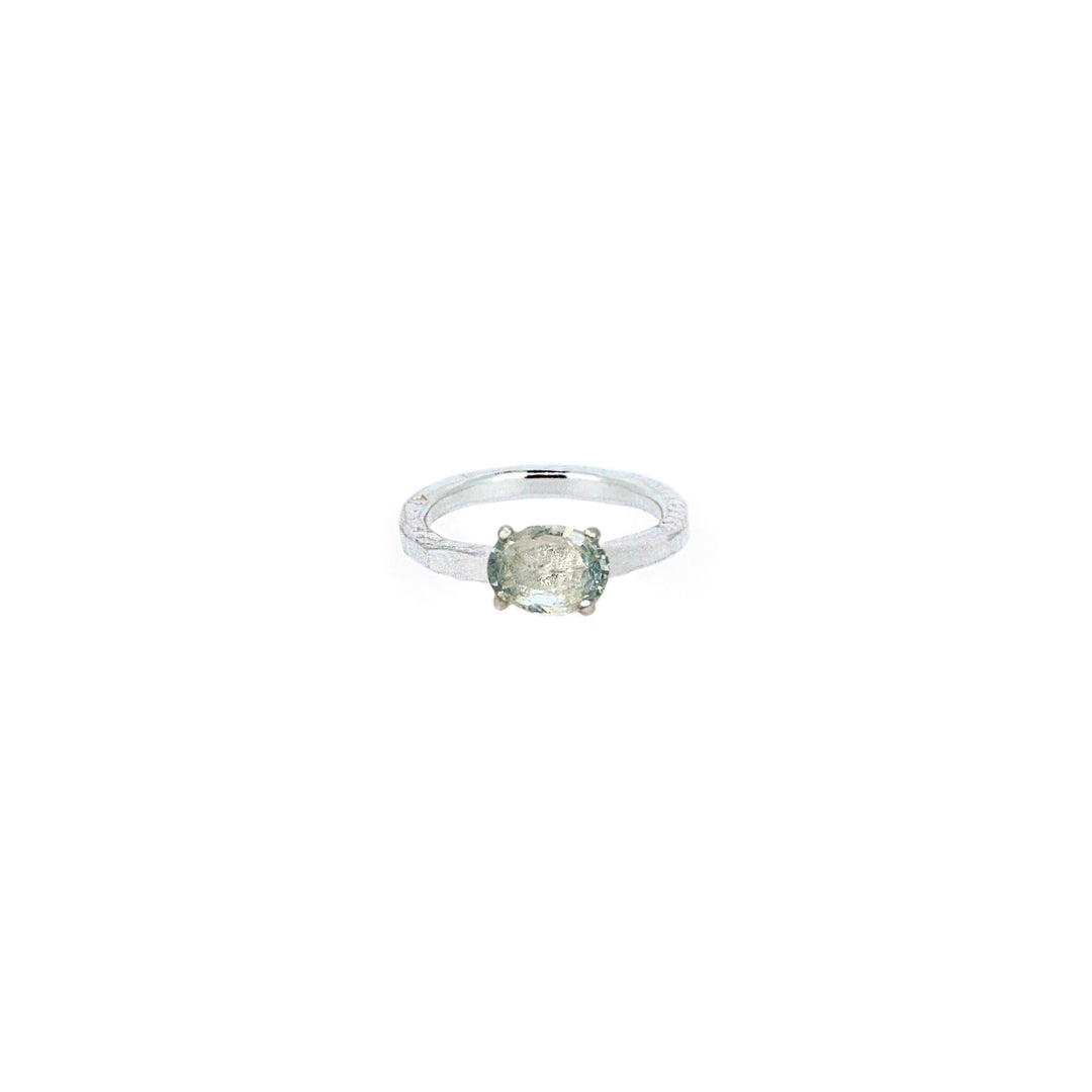 Aquamarine Oval Treasured Ring