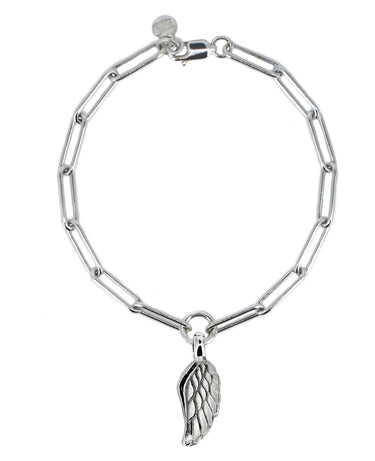Angel Wing Trace Chain Bracelet