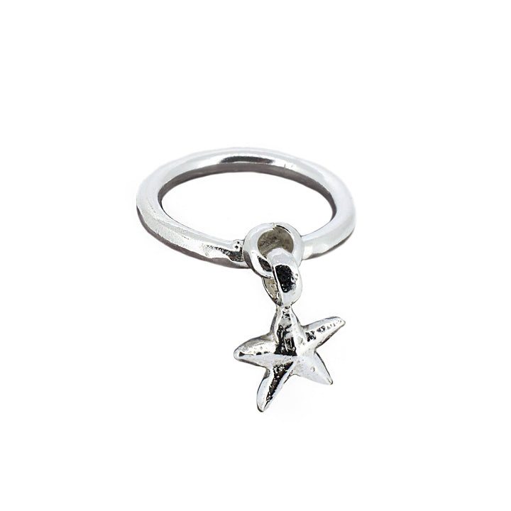 Starfish Dangle Ring