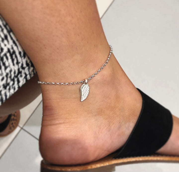 Angel Wing Chain Anklet