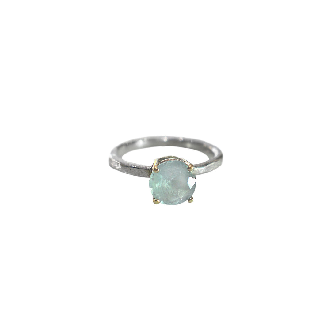 Gold and Silver Aquamarine