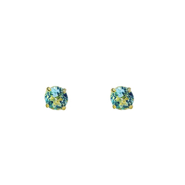 9ct Gold Topaz studs