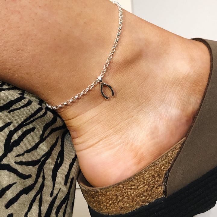 Wishbone Chain Anklet