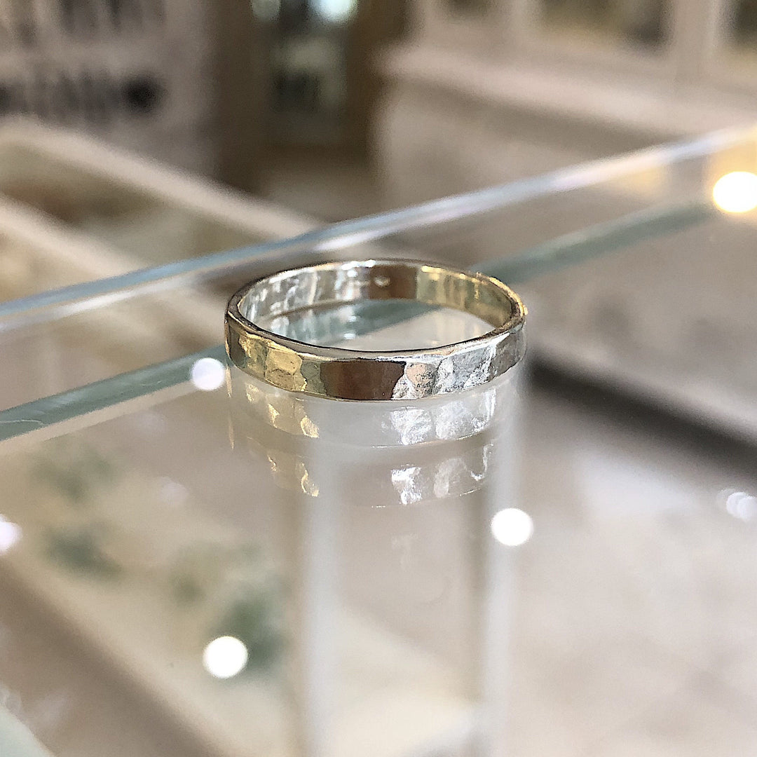 White gold poesy ring – Skinny Wrists