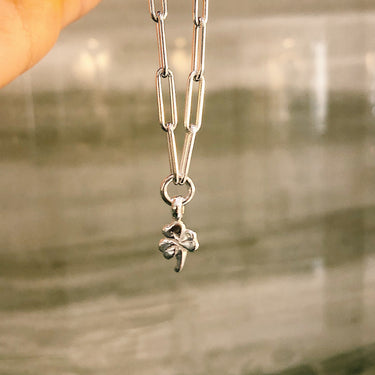 Lucky Clover Trace Chain Necklace
