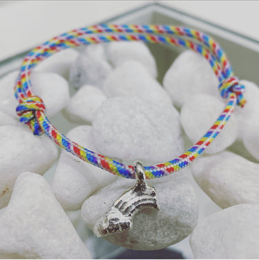 Rainbow Rope Bracelet