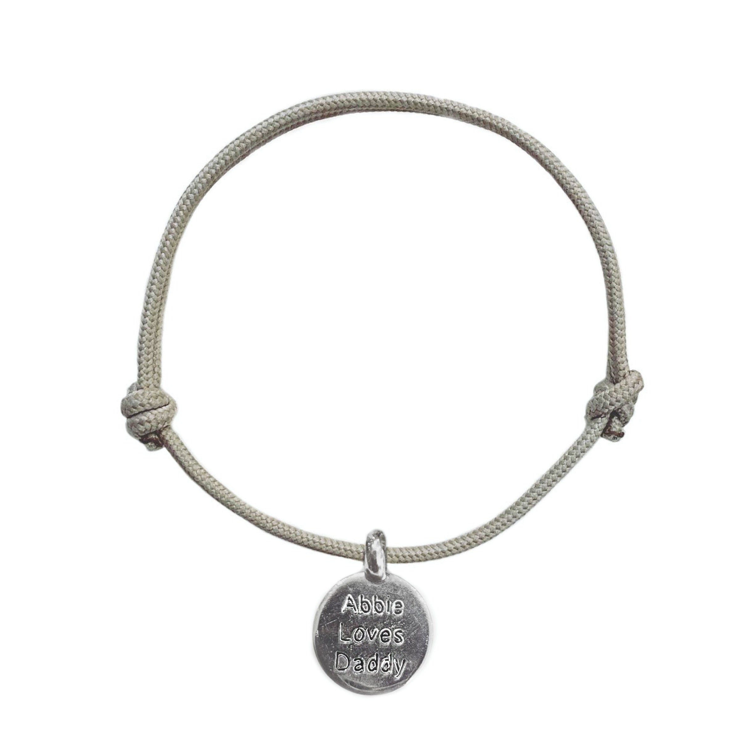 Personalised Disc Rope Bracelets Skinny Wrists personalised-disc-rope-bracelets-skinny-wrists