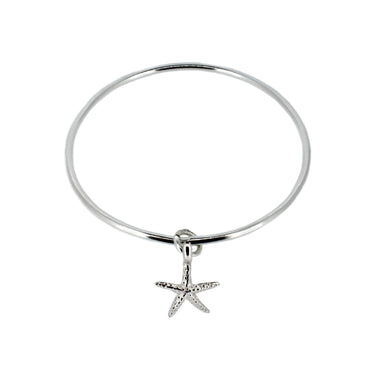 True starfish Charm Bangle