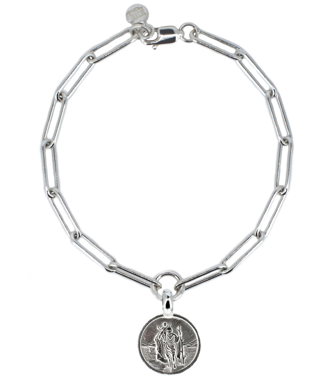 St Christopher Trace Chain Bracelet