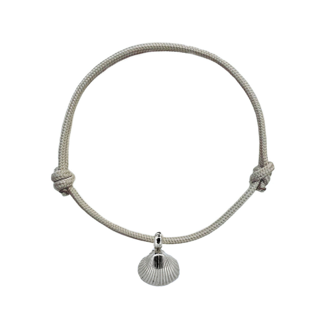 Shell Charm Rope Bracelet