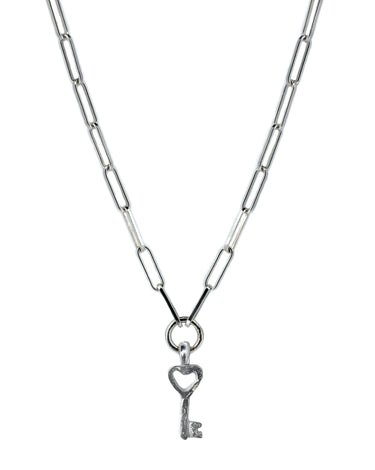 Key to my Heart  Trace Chain Necklace