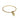 Gold Medium Heart Bangle