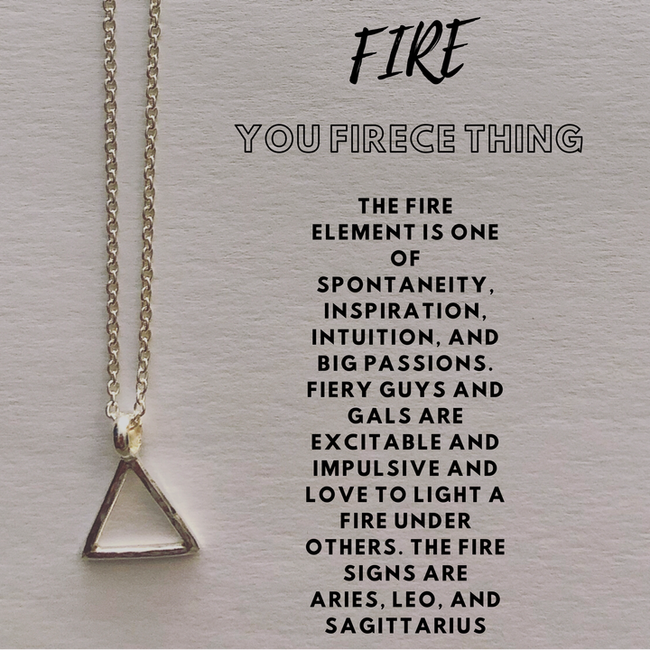 Elements Necklace - Fire