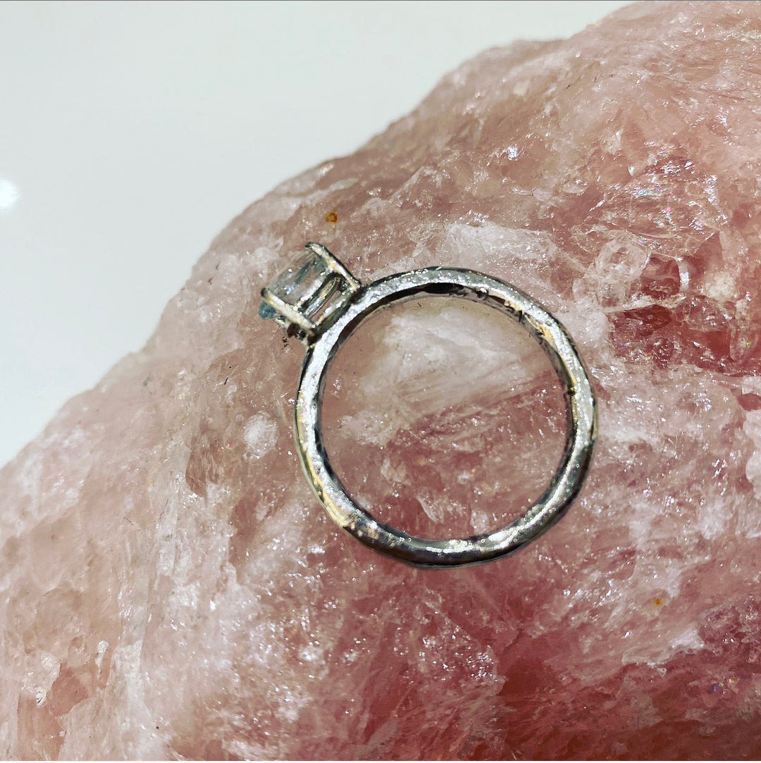 Aquamarine Oval Treasured Ring