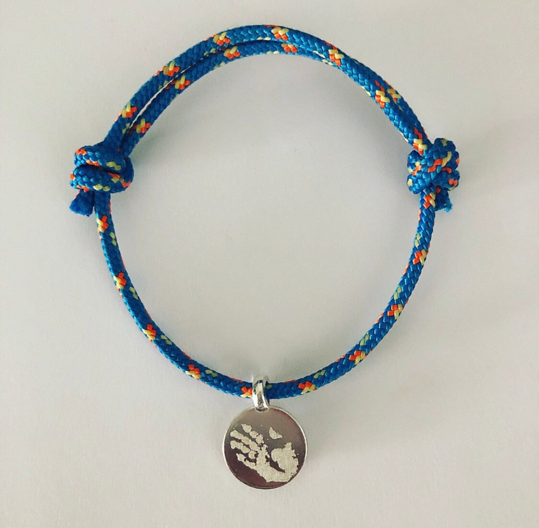 Memory Disc Rope Bracelets