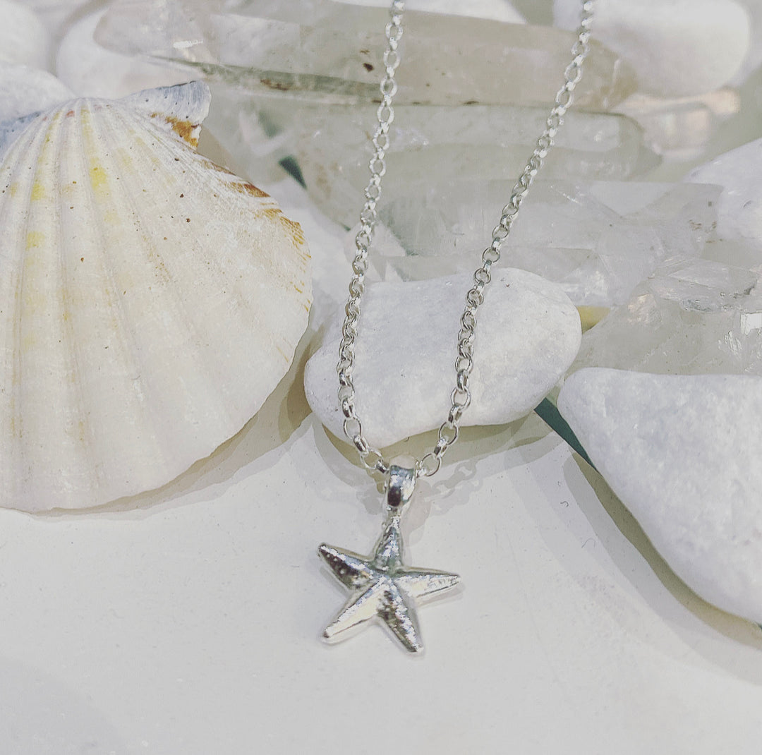 Lucky Charm Starfish Necklace