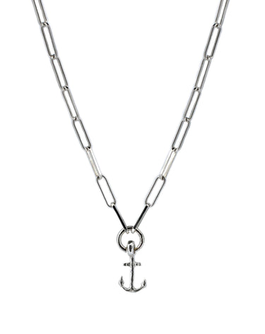 Anchor Trace Chain Necklace